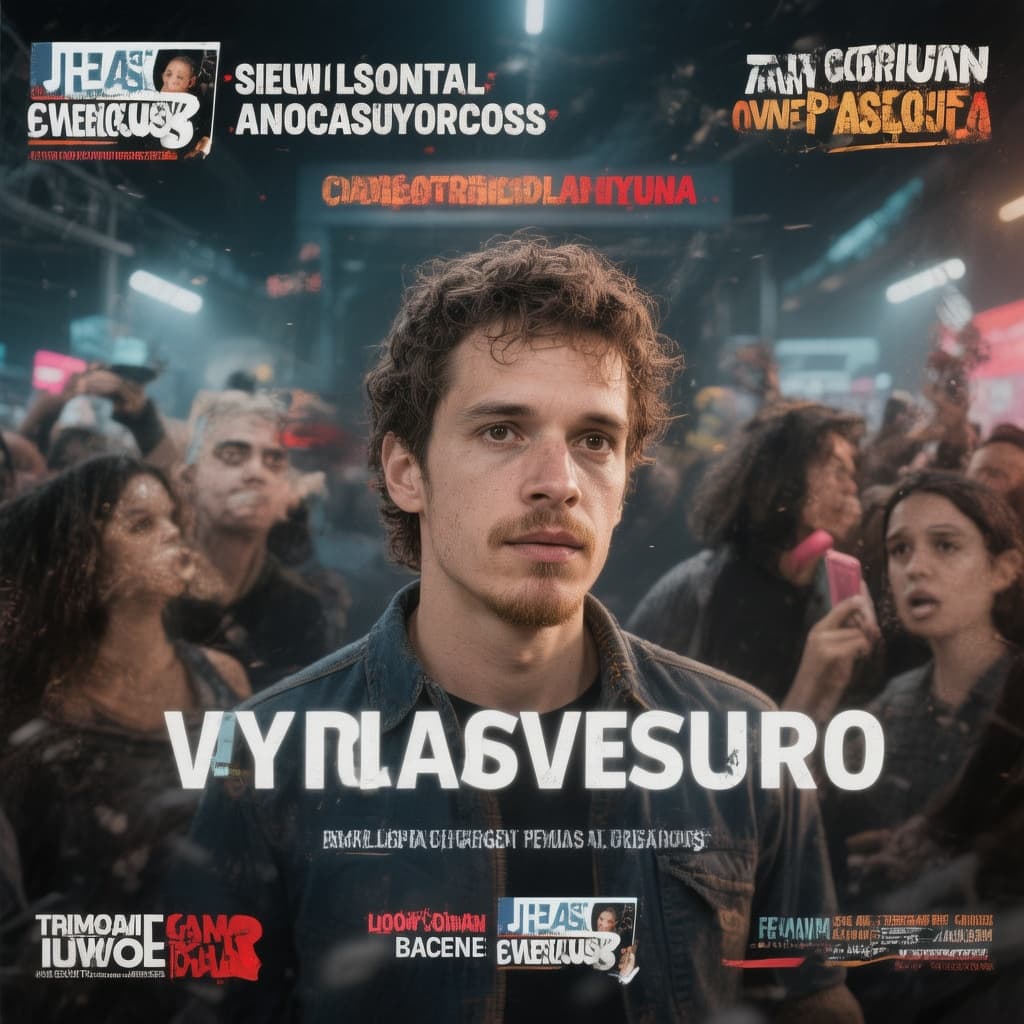 AI generated: Num studio de notícias Cana news poster indicando pessoas a seguir o canal do yutube 
https://www.yo...