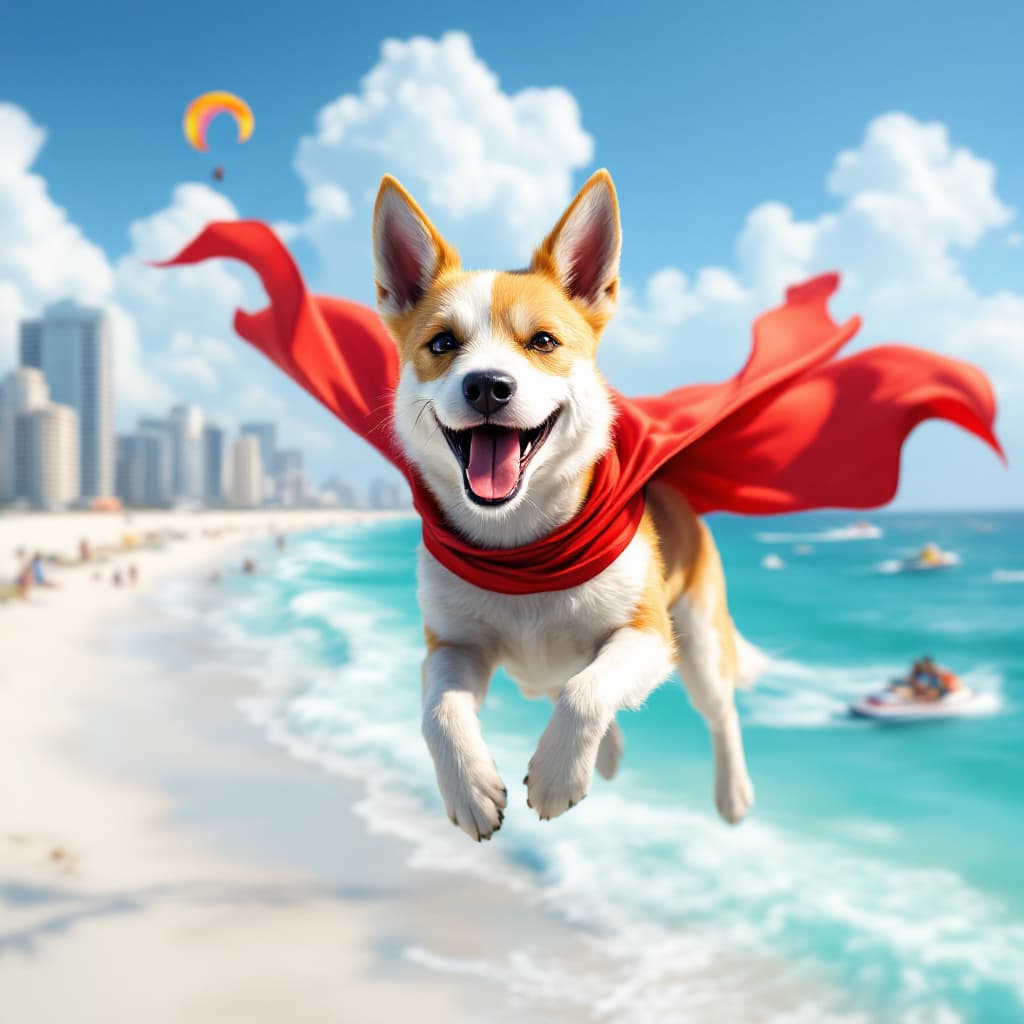 AI generated: hyper realistic, anime, anthropomorphic, Create a realistic digital artwork of a superhero Fox terri...