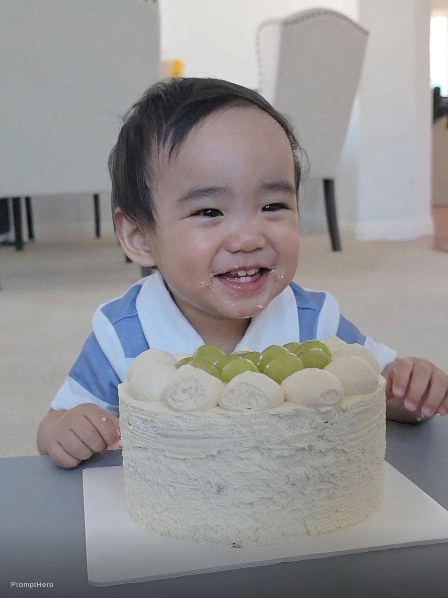 AI generated: happy baby
