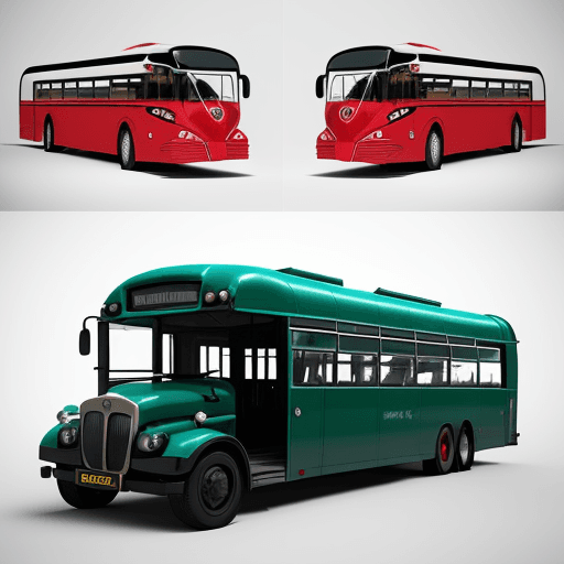 AI generated: Create an elegant and professional logo design for a bus transportation company, public service. I w...