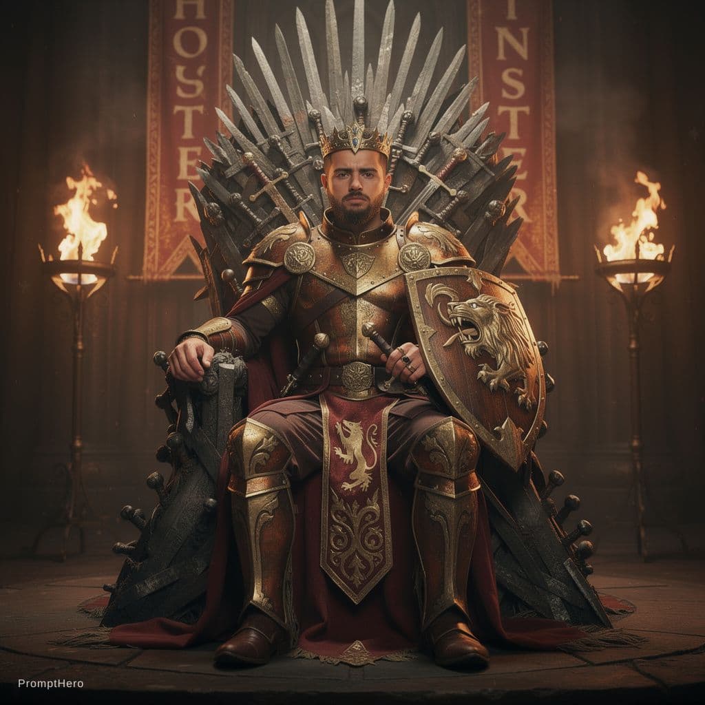 AI generated: I want a picture from the world of Game of Thrones about me. I am a 23-year-old young man. My first ...