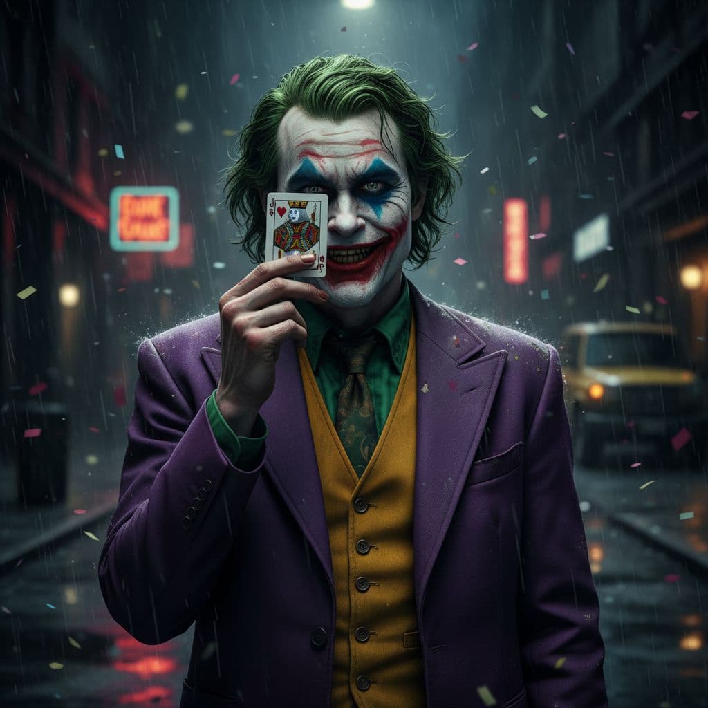 AI generated: joker
