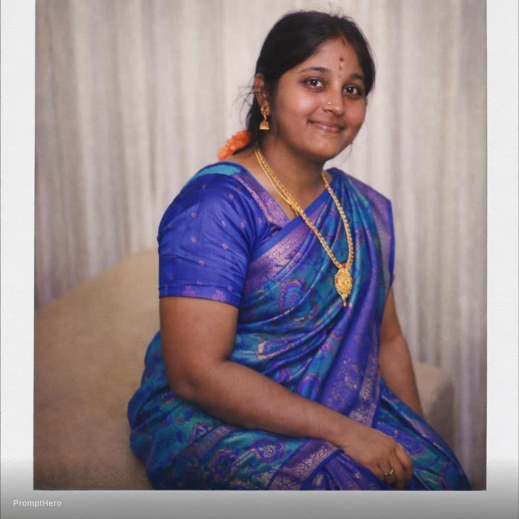 AI generated: polaroid photograph of an Asian model, sitting on the edge --chaos 75 --ar 1:2 --raw --profile we14m...