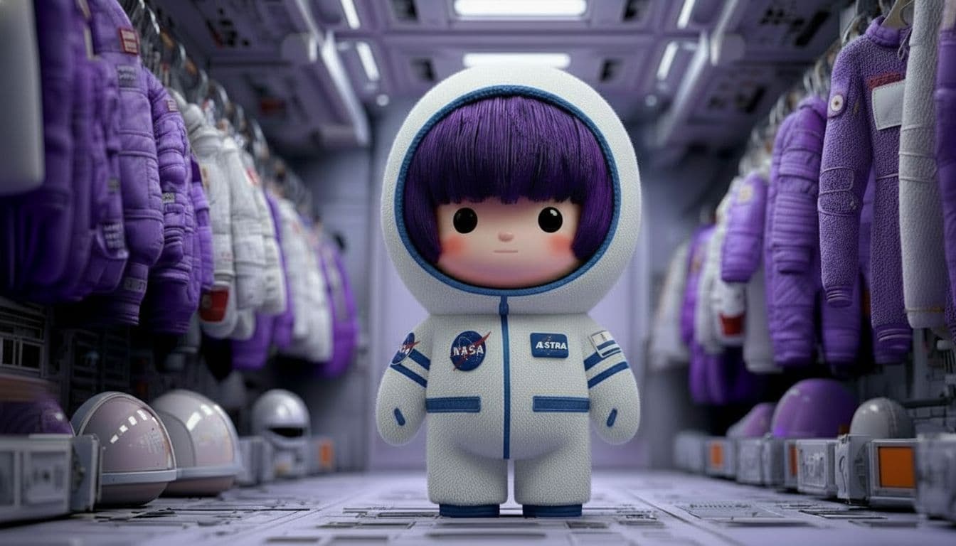 AI generated: Cambia los logos de la nasa por unos similares 

