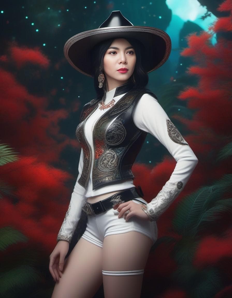 AI generated: Masterpiece, hyper complex maximalist overdetailed, intricated, perfect body, crazy detail, photorea...