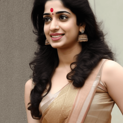 AI generated: Tamil actress Tamanna,without dress,nude in public