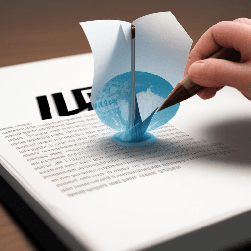 AI generated: crear un texto 3d con efecto realista 