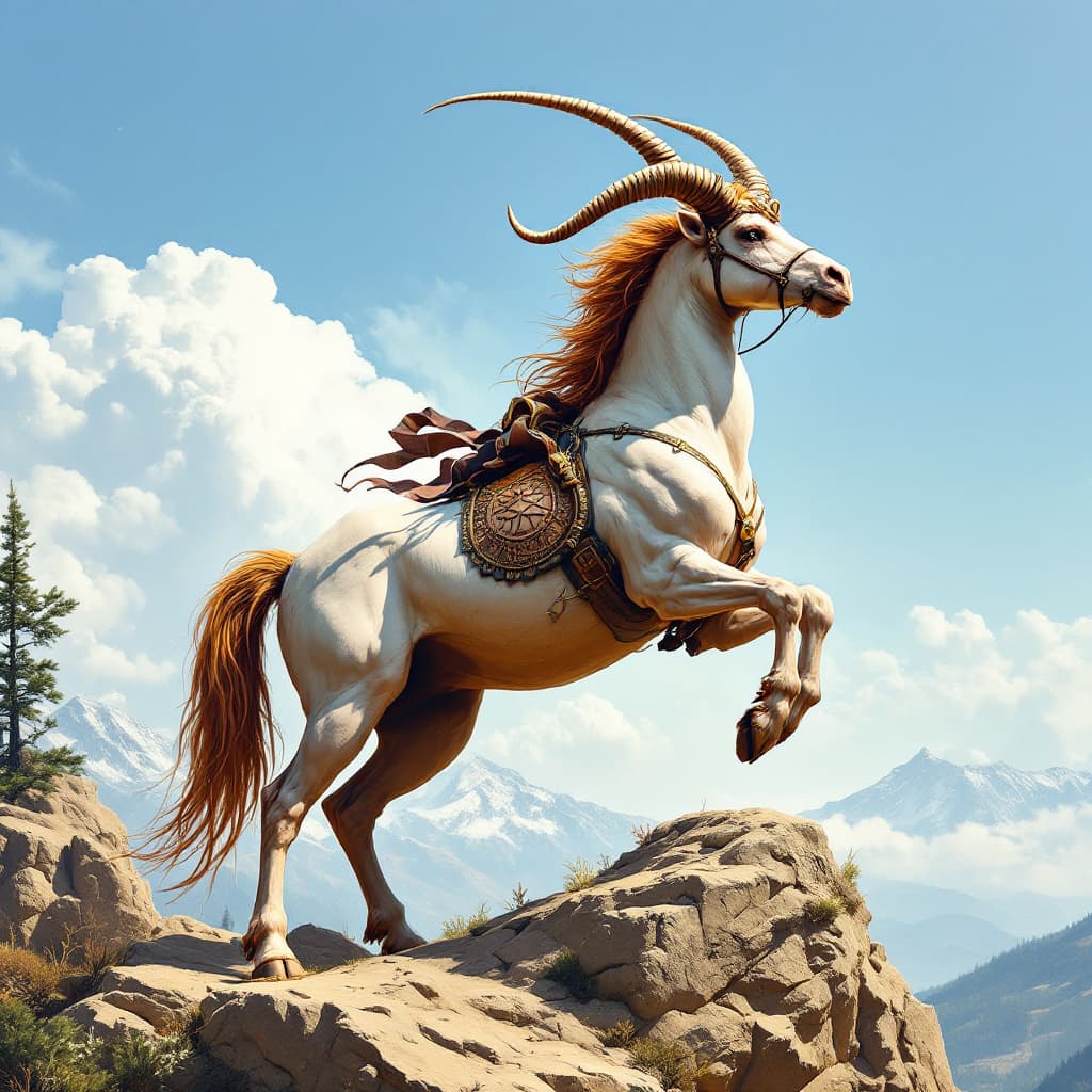 AI generated: centaur
