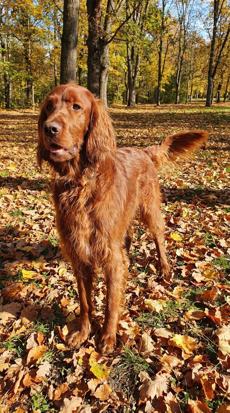 AI generated: a red dog