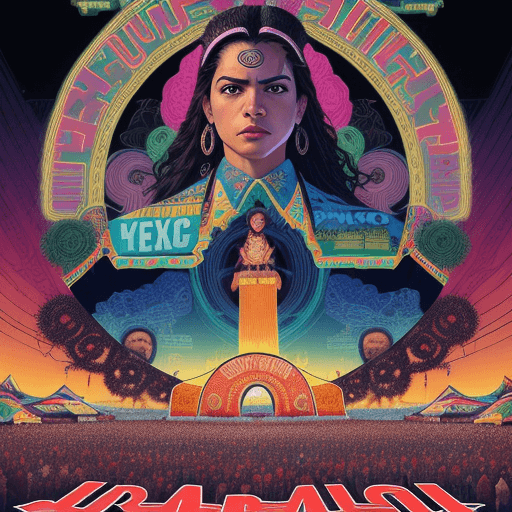 AI generated: Festival Latino, 2023, Hightstown, NJ, Rams, corporate, banner, (best quality, masterpiece, ultra-de...