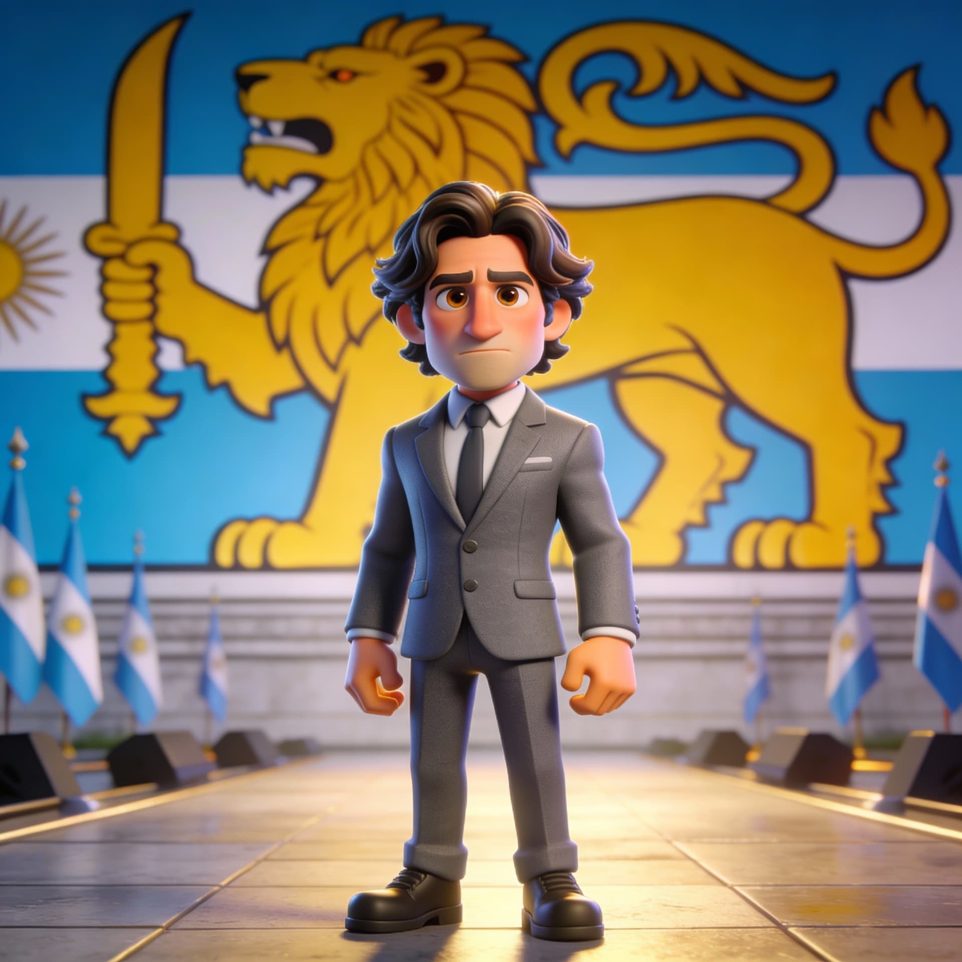 AI generated: /imagine https://pbs.twimg.com/media/F3g-ZRzWEAA6zzq.png A cartoon character in the style of Fortnit...