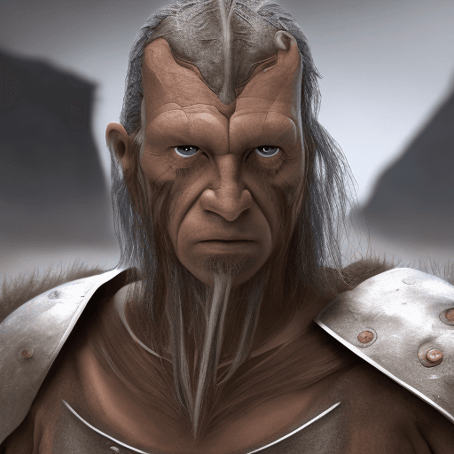 AI generated: Ultra high resolution photography of a medieval Human/Sklade mutant hybrid