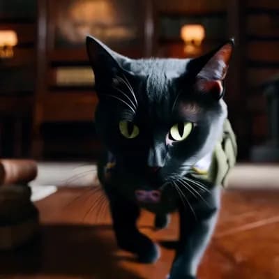 AI generated video: cat special forces