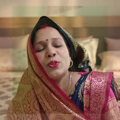 AI generated video: Kissing on bed