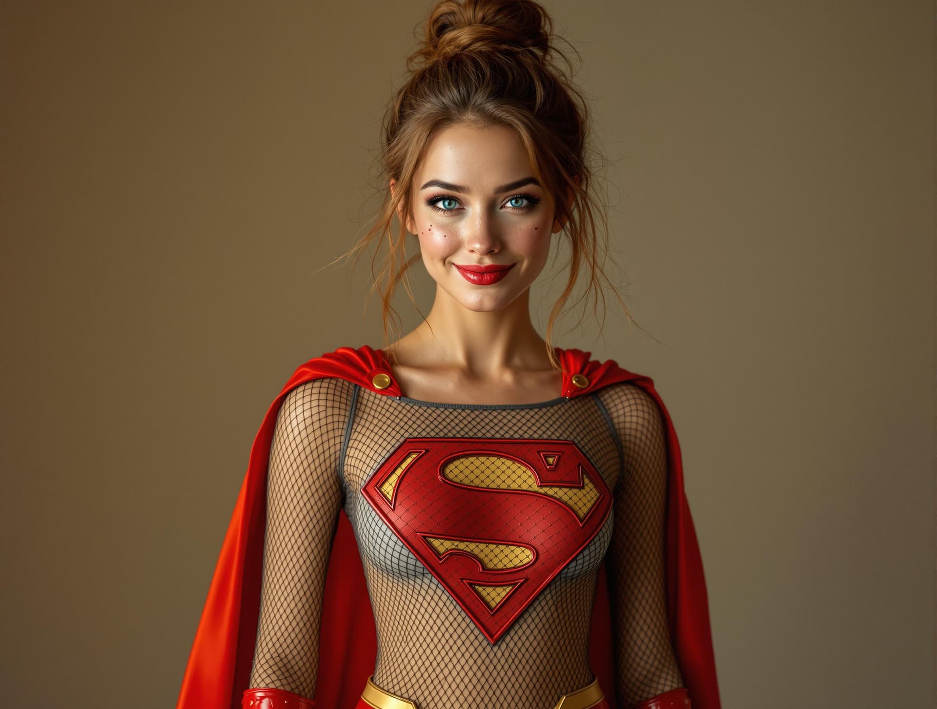 AI generated: Professional 8K ultra-detailed, photo-realistic image of a very attractive nerdy woman in her early ...