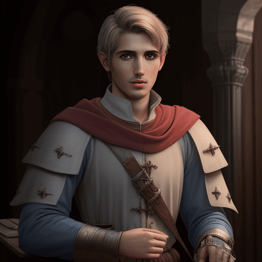 AI generated: Ultra high resolution photography of a medieval, male, inquisitor