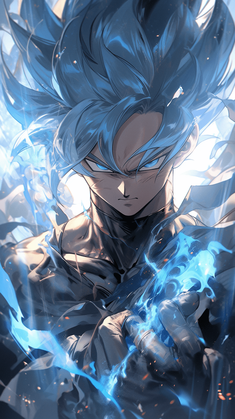 AI generated: dragon ball anime art wall art picture with dragon ball art / dragon ball xv, in the style of dark a...