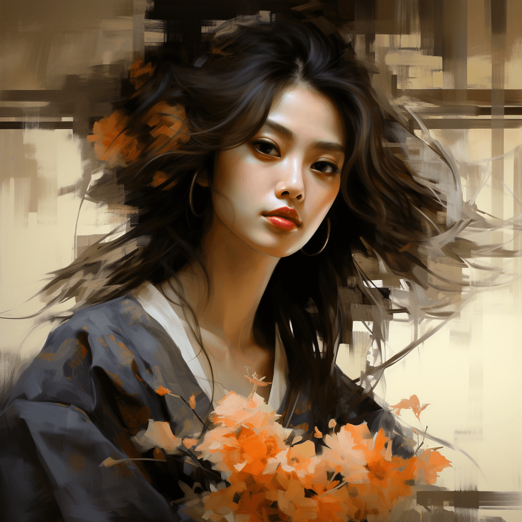 AI generated: painting, autumn awakening, spring misty, processed layering, soft atmosphere lighting, digital art,...