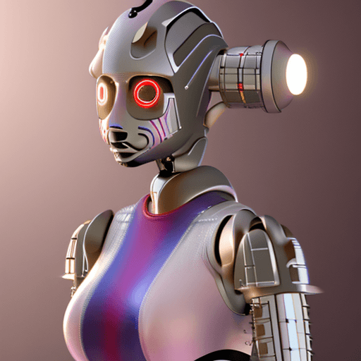 AI generated: octane render, robot girl, masterpiece, high quality