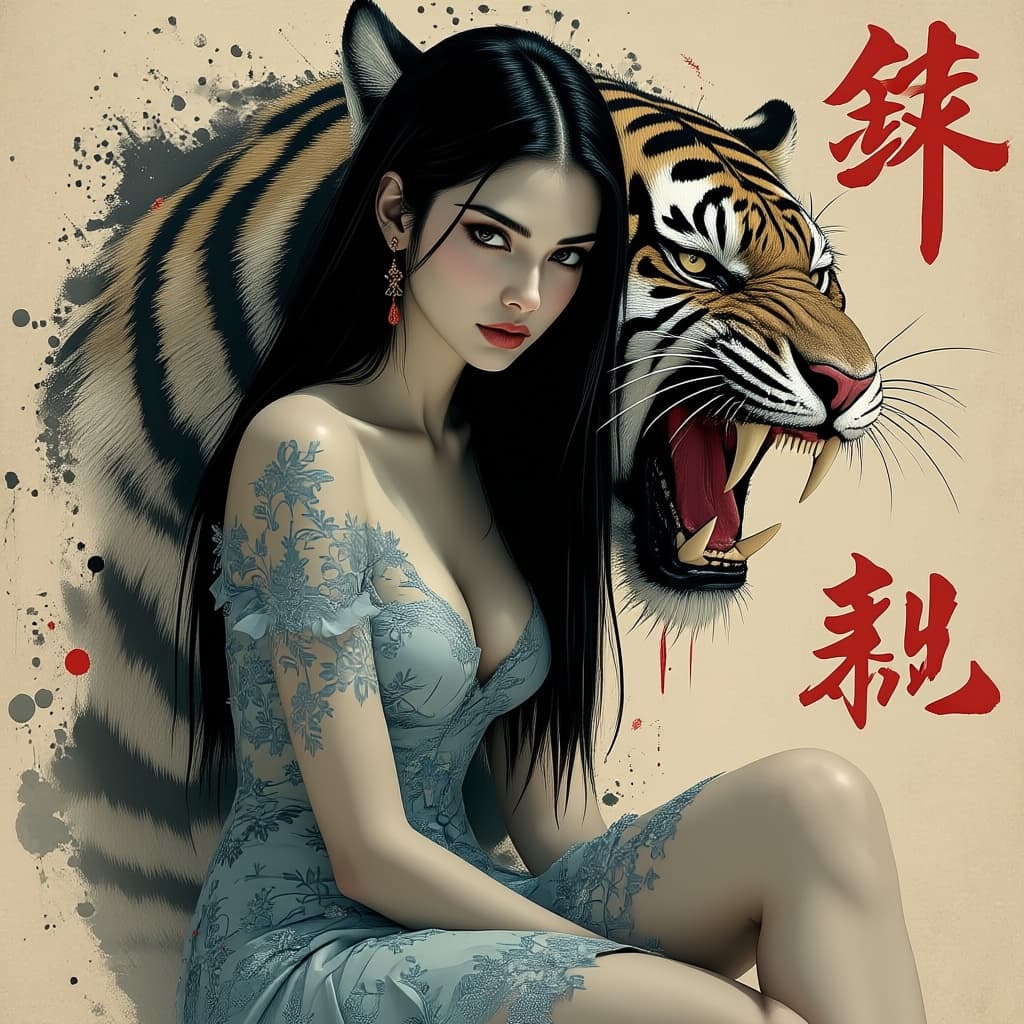 AI generated: The Tiger