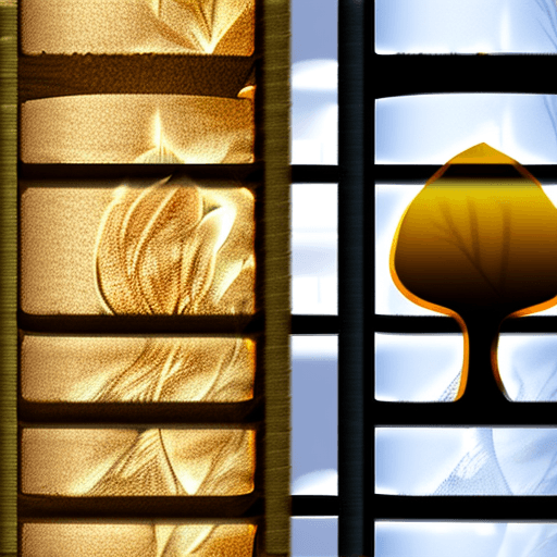 AI generated: An icon design, 3D, nature icon, tree, golden light, peaceful feeling, earthy colors, natural colors...