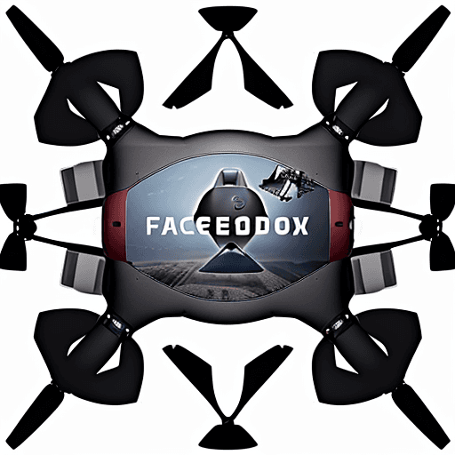 AI generated: Please generate a logo for a facebook page focused on the cinema project related to the use of drone...