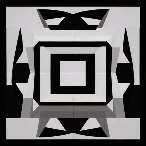 AI generated: trap music artwork for release. in the style of Irving Penn and Pablo Picasso, merging high-contrast...