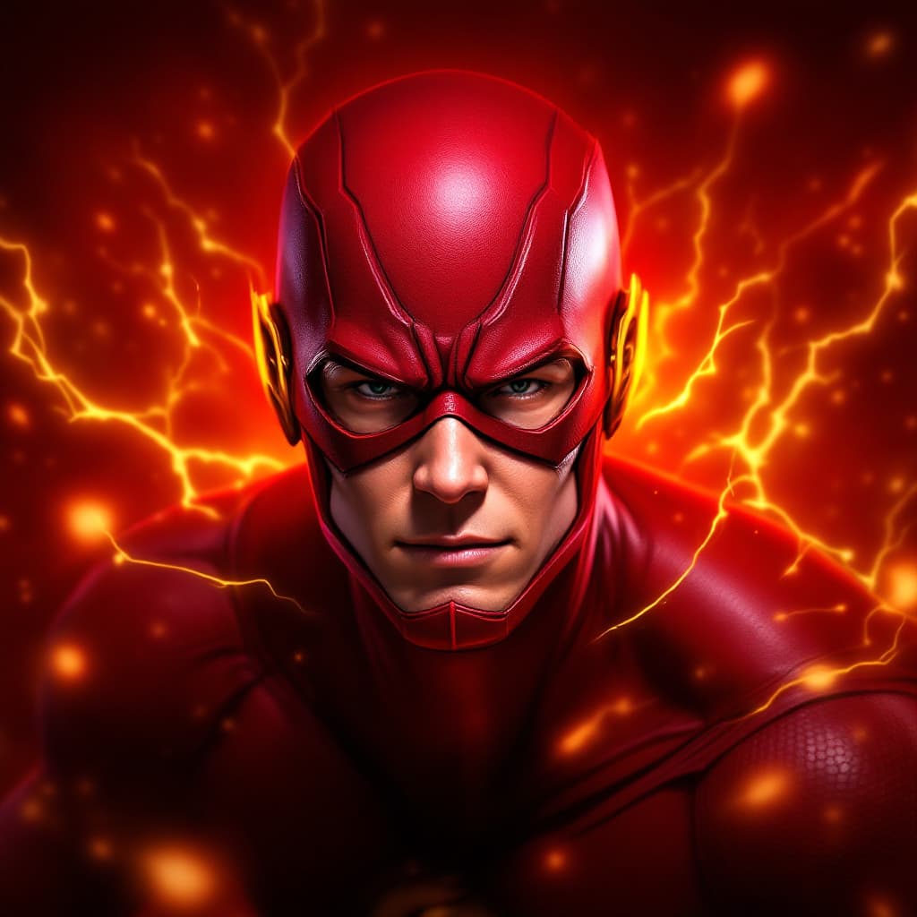 AI generated: The Flash, Marvel Rivals Game Style