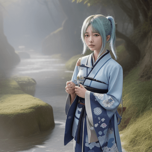 AI generated: wanderer from genshin impact