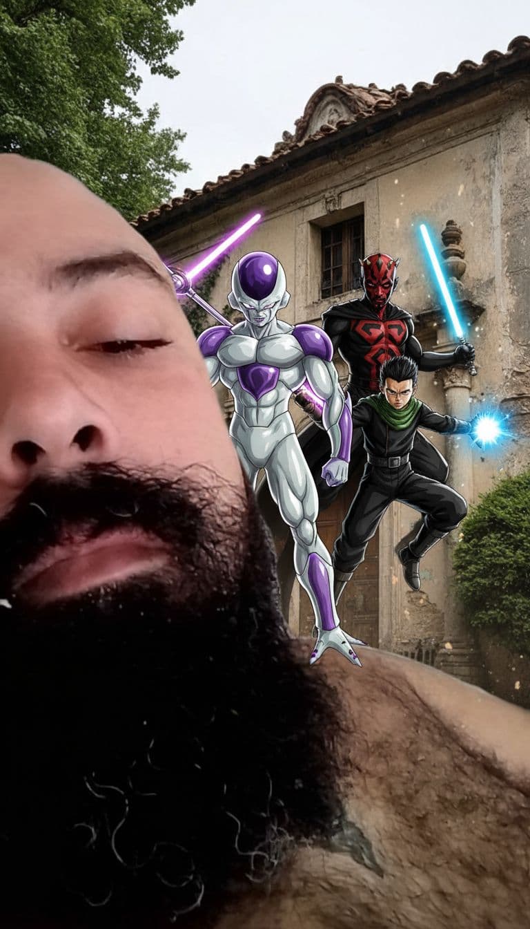 AI generated: full body view, full body shot, ultra-wide angle::5 freiza final form::4 android::3 ultra realistic,...