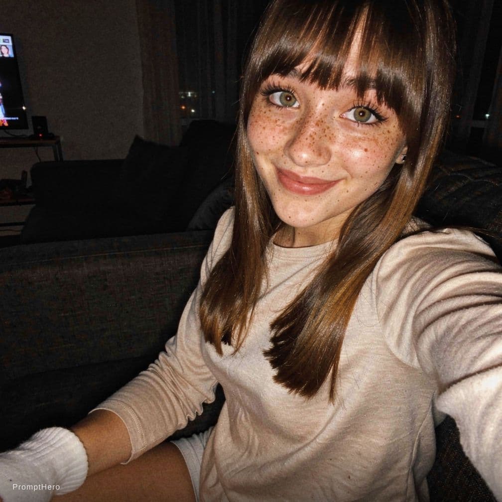 AI generated: {
  "action": "generate_image",
  "parameters": {
    "prompt": "An ordinary, amateur iPhone selfie ...