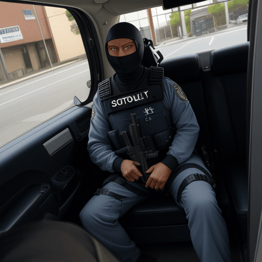 AI generated: Photo of security threat, avoid stopping in isolated 



 


