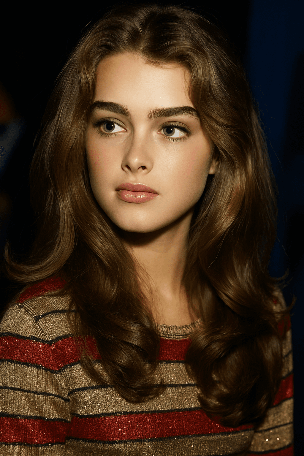 AI generated: Pppv2 our apps brings Brooke shields into hd