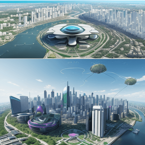 AI generated: Sustainable cities
Autonomous driving city
Virtual reality and mixed reality
Artificial intelligence...