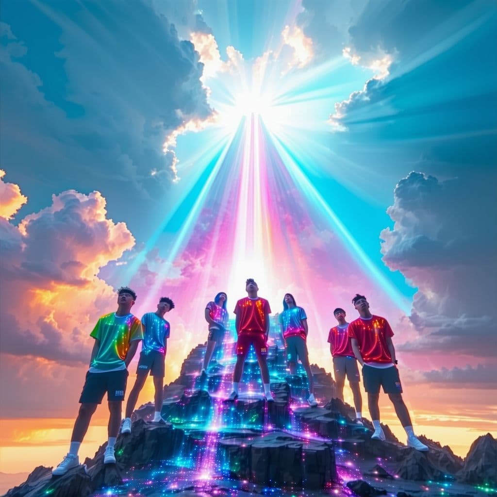 AI generated: logan paul, roadman, ksi, ricegum, in heaven, pleasure