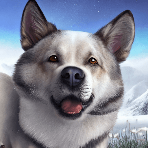 AI generated: crea la imagen de un perro blanco con manchas negras en la frente mezcla de bulldogs frances con ojo...