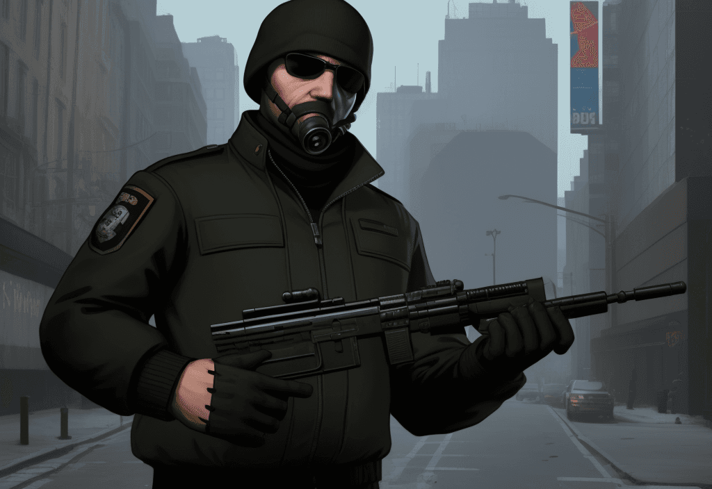 AI generated: FSB operative from GTA