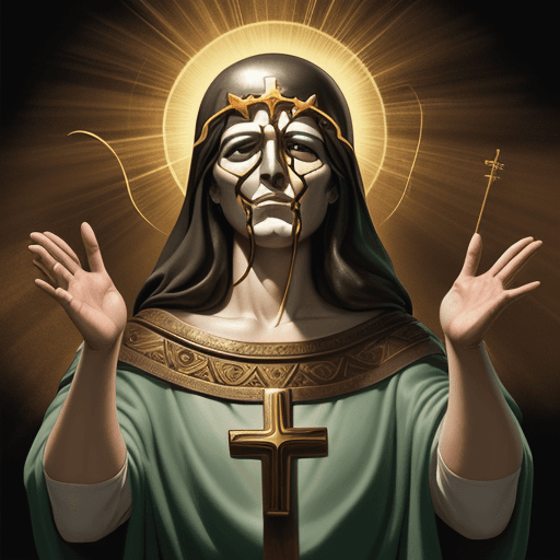 AI generated: muéstrame la cara de Dios original