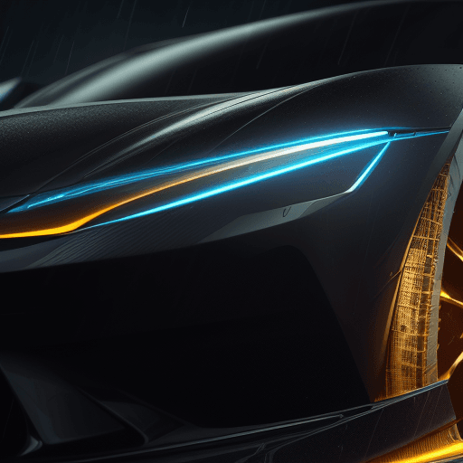 AI generated: detailed intricate digital illustration by greg rutkowski and artgerm and wlop ; 2 0 2 4 concept car...