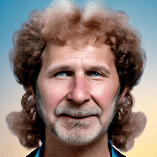 AI generated: Photo of realisitc face of ivan trojan