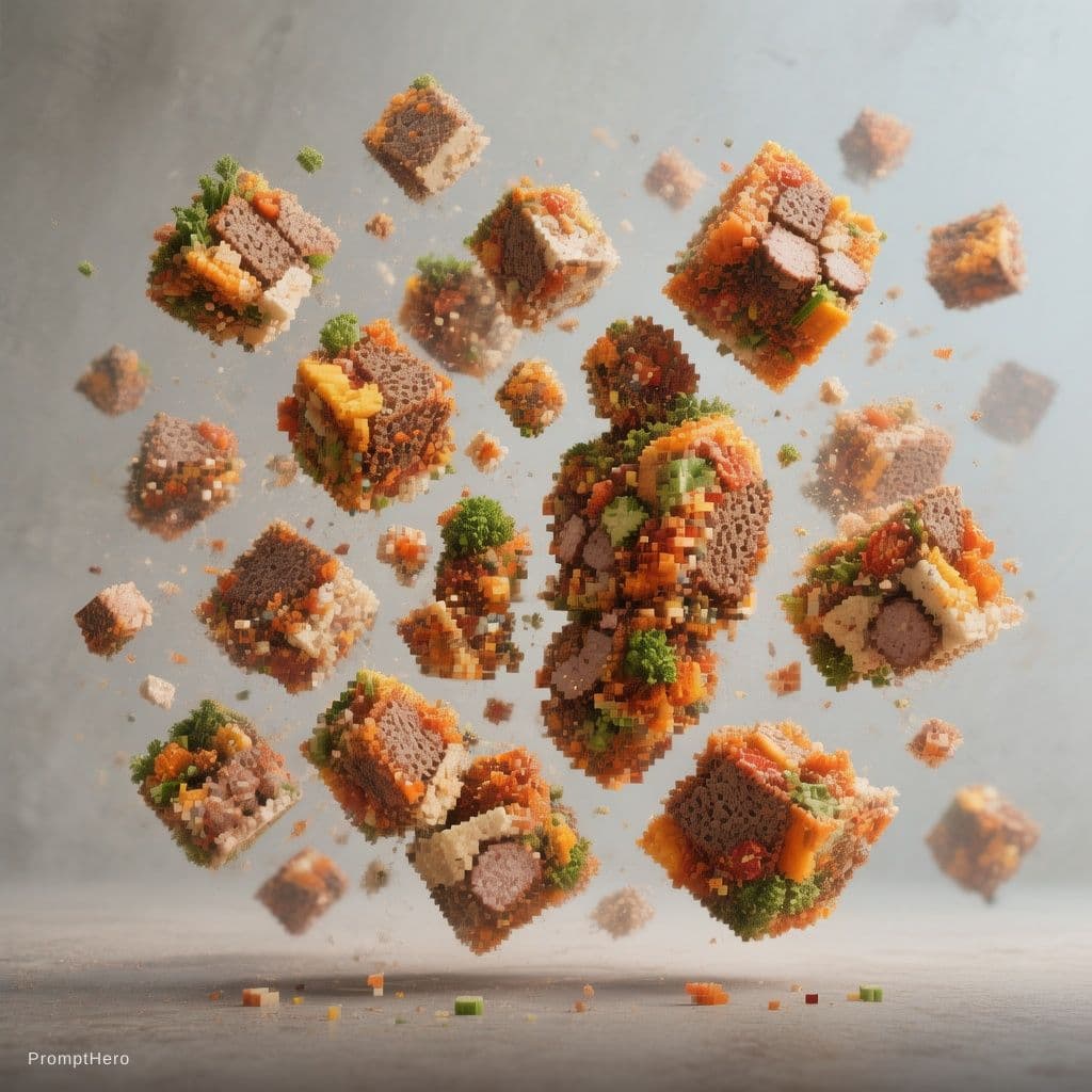 AI generated: Minimalist food photograph, 90, 45- a single  робот  rests on a light, matte surface and is captured...