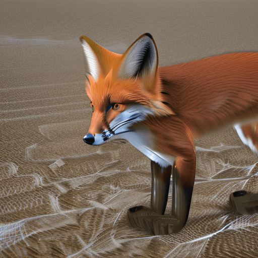 AI generated: portrait of the cutest red fox ever, fluffy, photorealistic, soft lighting, unreal engine --ar 3:4 -...