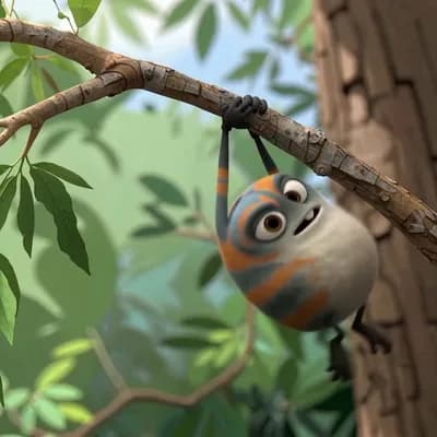 AI generated video: animate climbing
