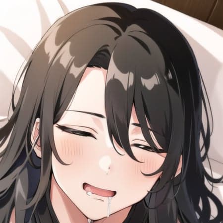 Drooling on sleep Lora (Anime) - Image 4