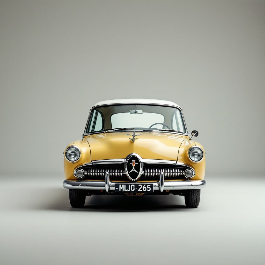 AI generated: old car, clean background
