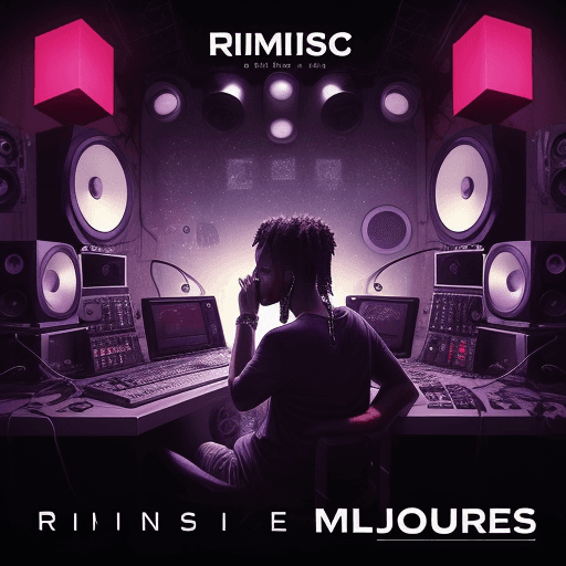 AI generated:  For Label Music Deep House Type Names Rimusicrecord, I Want a Cover that Conveys the Artist's Suffe...