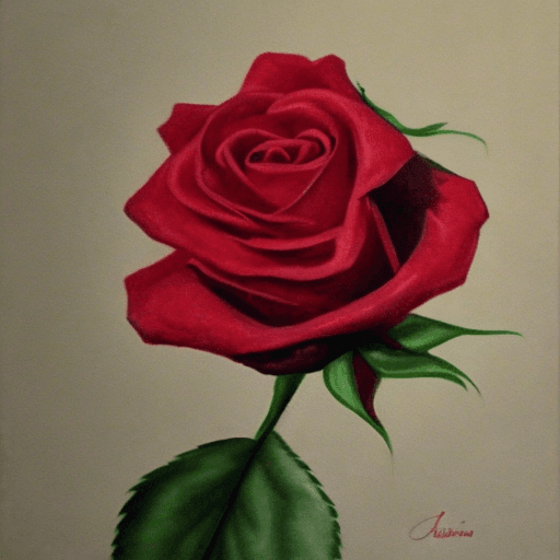 AI generated: A rose