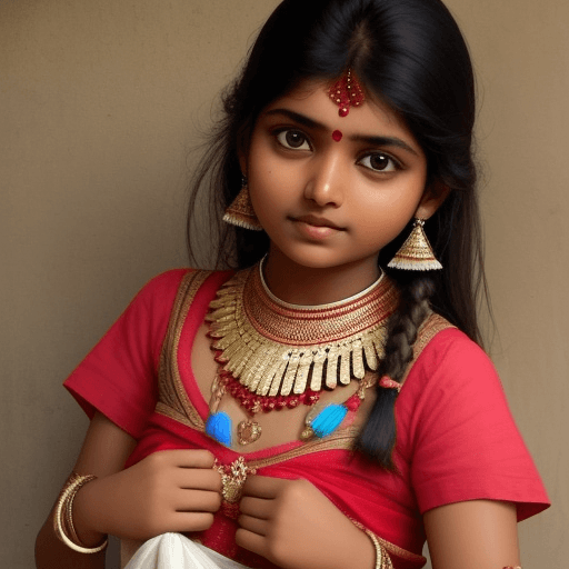 AI generated: indian girls 