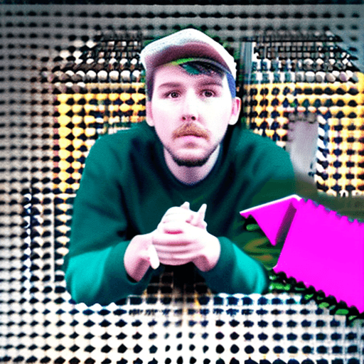 AI generated: MrBeast Thumbnail