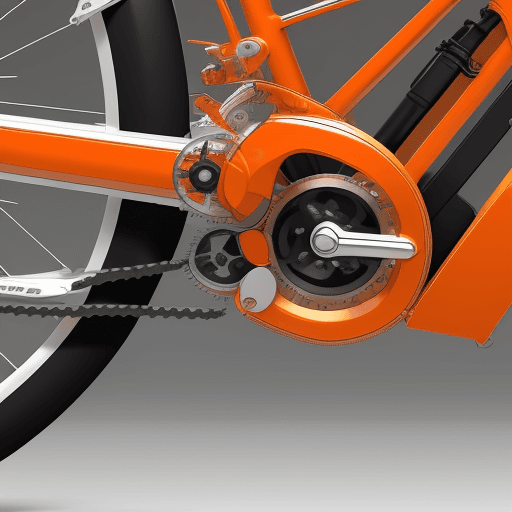 AI generated: Produce a detailed technical illustration of a cycle showcasing a cutaway design that reveals its in...
